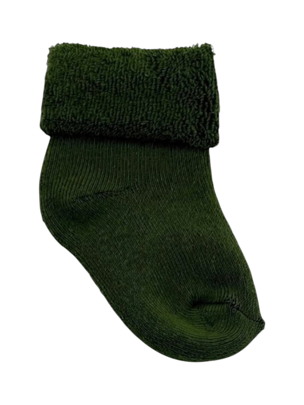 Mixed Muted Baby Roll Top Toweling Socks 4 Pack