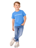 Boys' "Limited Edition" Cotton T-Shirt “ Blue (2Y-9Y)