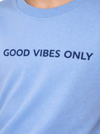 Boys "Good Vibes Only" Cotton T-Shirt (2Y–9Y)